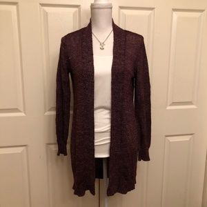 *3/25 COTTON ON open cardigan burgundy size S